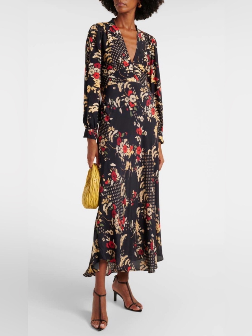 RIXO Trula Maxi Dress